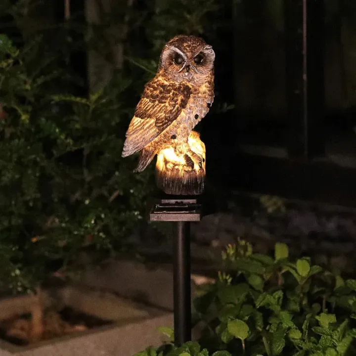 🔥 Holiday Special 50% OFF 🔥 Waterproof Solar Owl Light